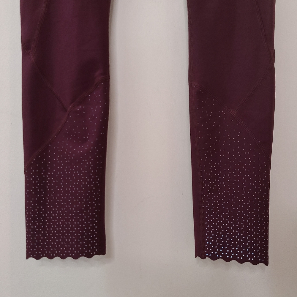Lululemon Tight Stuff Tight II 25" Legging Deep Ruby Sz 4 - Picture 8 of 15